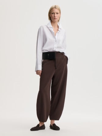 BY MALENE BIRGER BYXA CARLIEN WARM BROWN