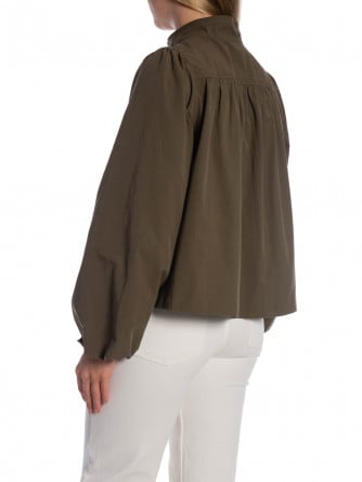 NEO NOIR JACKA TIRSA TWILL ARMY