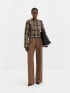 MALINA JACKA NINETTE DRESSED STEEL CHECKS