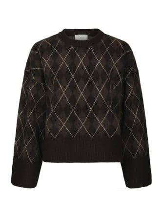 NEO NOIR TRÖJA KICK DARK BROWN