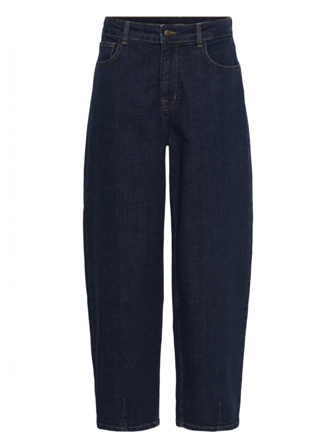 MY ESSENTIAL WARDROBE JEANS LUCY 187 DARK BLUE