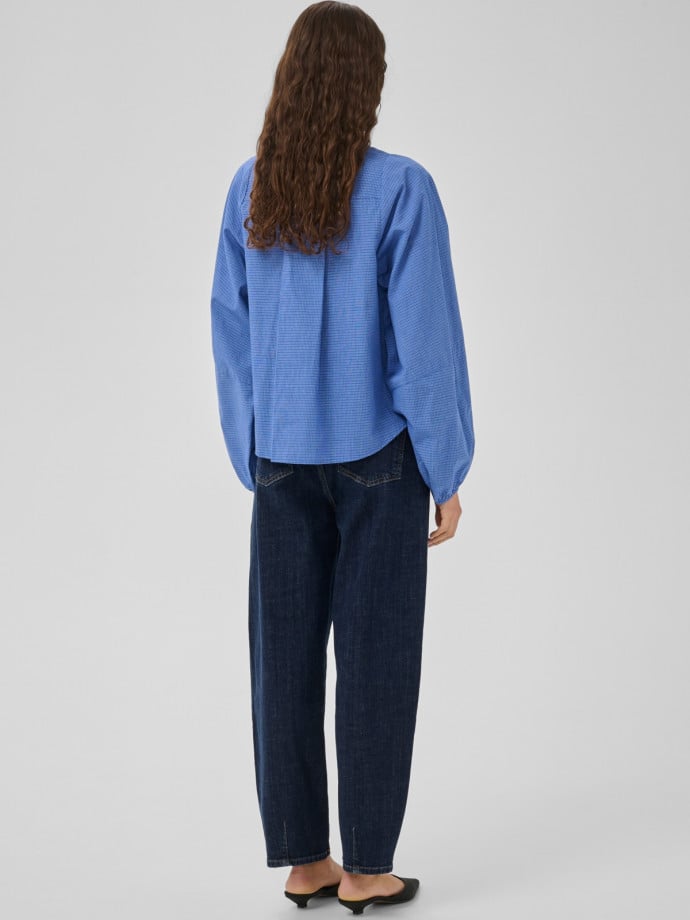 MY ESSENTIAL WARDROBE JEANS LUCY 187 DARK BLUE