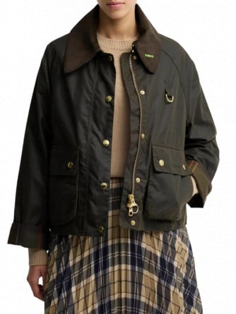 BARBOUR JACKA ICONS MOD SPEY OLIVE