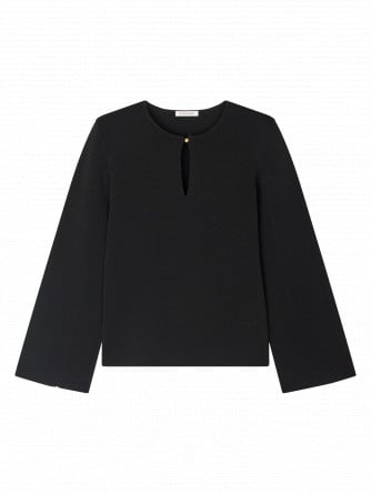 BY MALENE BIRGER TRÖJA OPALE BLACK