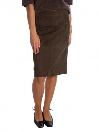 STYLEIN KJOL VALERIA PEBBLE BROWN