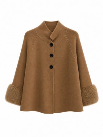 KOFTA ELEGANT FUR CUFF CAMEL