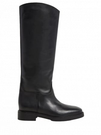 FLATTERED STÖVLETT FLORENTINE LEATHER BLACK