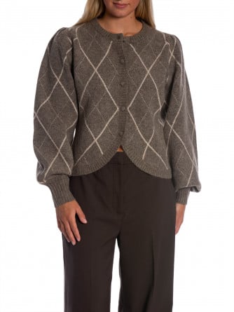 NEO NOIR KOFTA KOTEAS CHECK TAUPE