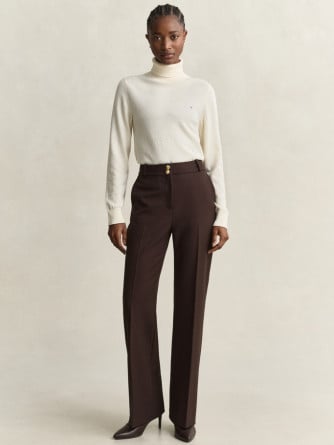 GANT BYXA SLIM FLARE NAUTICAL DEEP BROWN