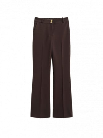 GANT BYXA SLIM FLARE NAUTICAL DEEP BROWN