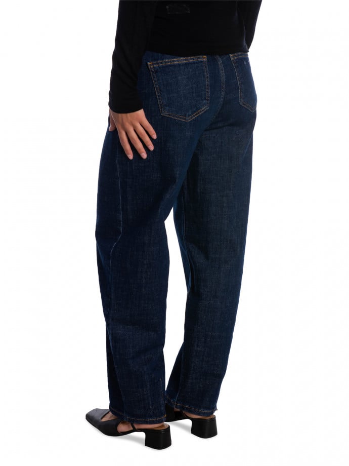 MY ESSENTIAL WARDROBE JEANS LUCY 187 DARK BLUE