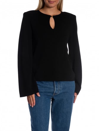 BY MALENE BIRGER TRÖJA OPALE BLACK