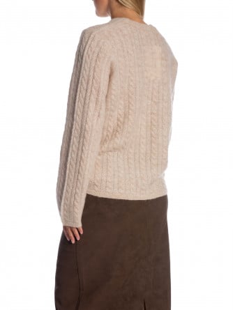 SELECTED FEMME TRÖJA LULU NEW BIRCH MELANGE