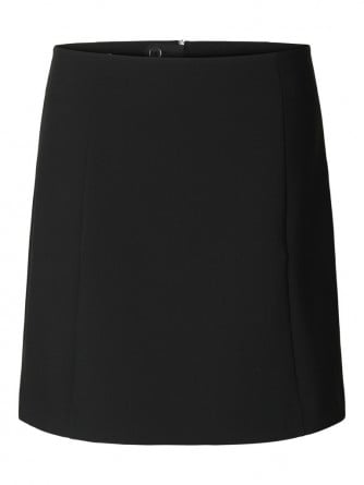 SELECTED FEMME KJOL RITA MW SHORT BLACK