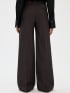 FILIPPA K BYXA HARLOW WOOL DARK CHOCOLATE