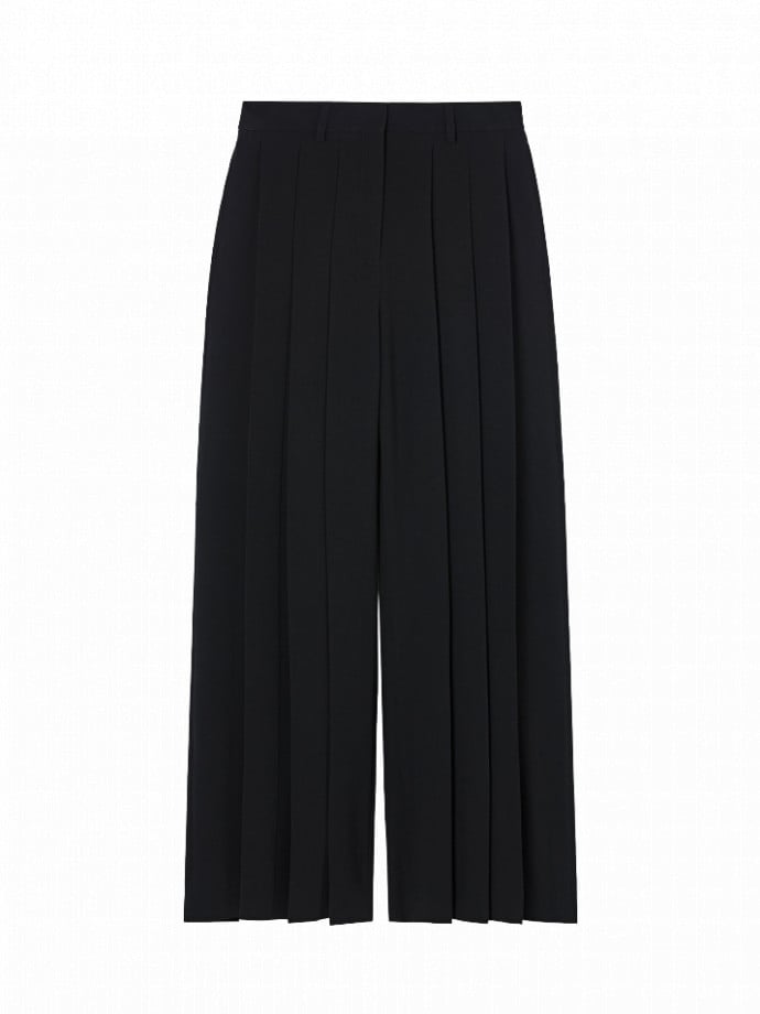 FILIPPA K BYXA FULLY PLEATED BLACK