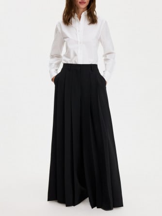 FILIPPA K BYXA FULLY PLEATED BLACK