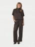 NEO NOIR BLUS PARISA HEAVY SATEEN DARK BROWN