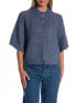 NEO NOIR KOFTA BENUTA FLUFFY KNIT SMOKE BLUE