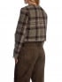 MALINA JACKA NINETTE DRESSED STEEL CHECKS