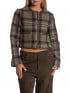 MALINA JACKA NINETTE DRESSED STEEL CHECKS