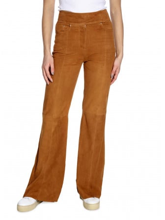 STAND BYXOR ENYA SUEDE TAN