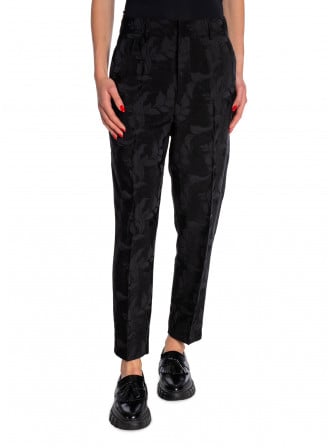 MOS MOSH BYXA AUDREY JACQ BLACK/CROPPED