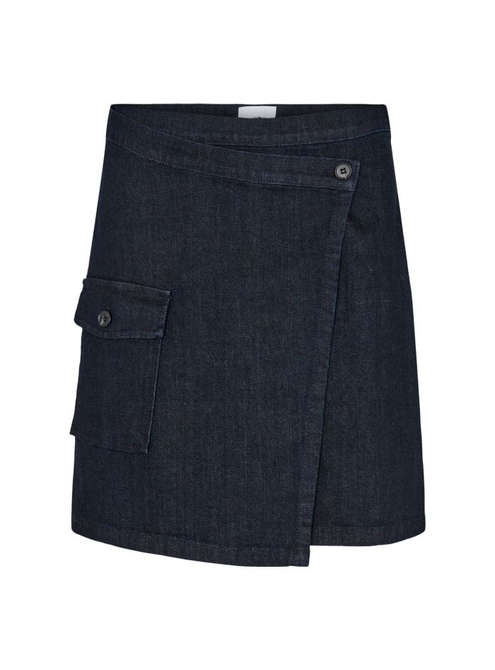 LEVETE ROOM KJOL AIDA DARK BLUE