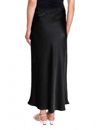 NEO NOIR KJOL VICKY HEAVY SATEEN BLACK