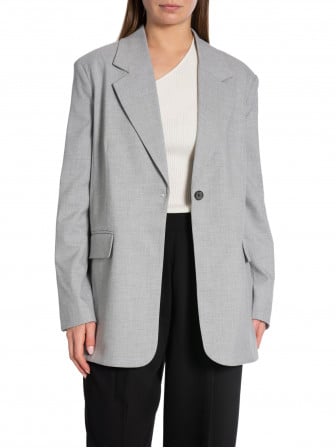 LEVETE ROOM KAVAJ WESLEY 1 LIGHT GREY MEL