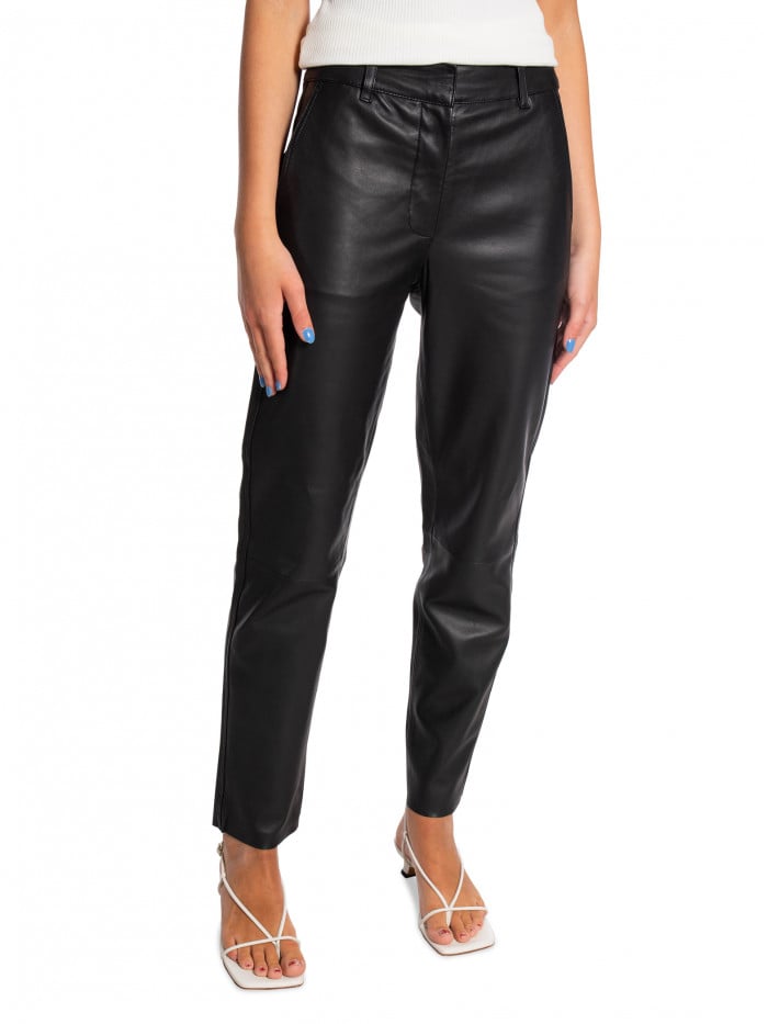 SELECTED FEMME SKINNBYXA MARIE BLACK
