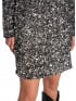 SELECTED FEMME KLÄNNING COLYN LS SHORT SEQUINS SILVER