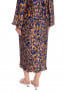 Y.A.S KJOL YASSWIRL HW PLEATED MIDI MOCHA MOUSSE SWIRL PRINT