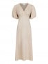 NEO NOIR KLÄNNING ILLANA POPLIN DARK SAND