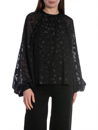BY MALINA BLUS GIORDANA BLACK METALLIC