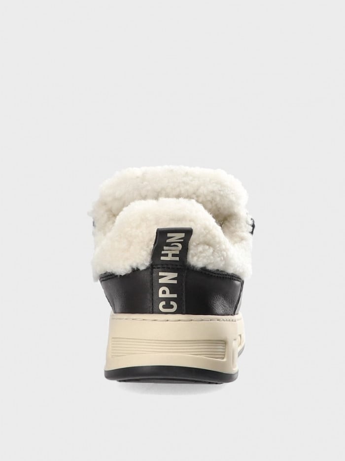 COPENHAGEN STUDIOS SNEAKERS CPH213 LEATHER TEDDY BLACK