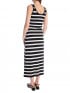 GANT KLÄNNING STRIPED TANK TOP JERSEY BLACK