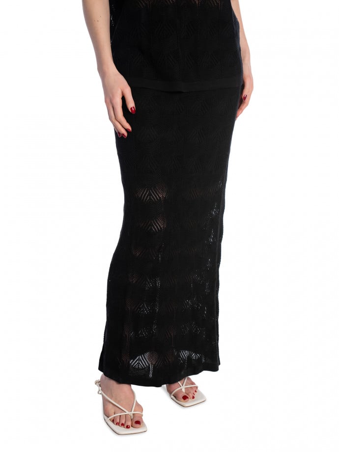 TWIST & TANGO KJOL ZIATRA CROCHET BLACK