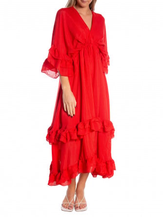 KLÄNNING JY5034 RED