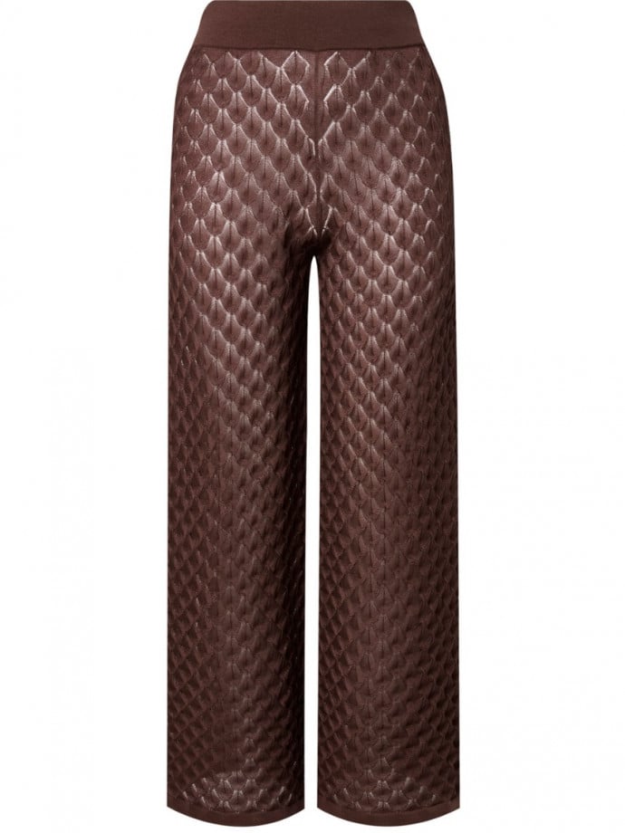 MALINA BYXA ALISSA KNITTED CHOCOLATE 
