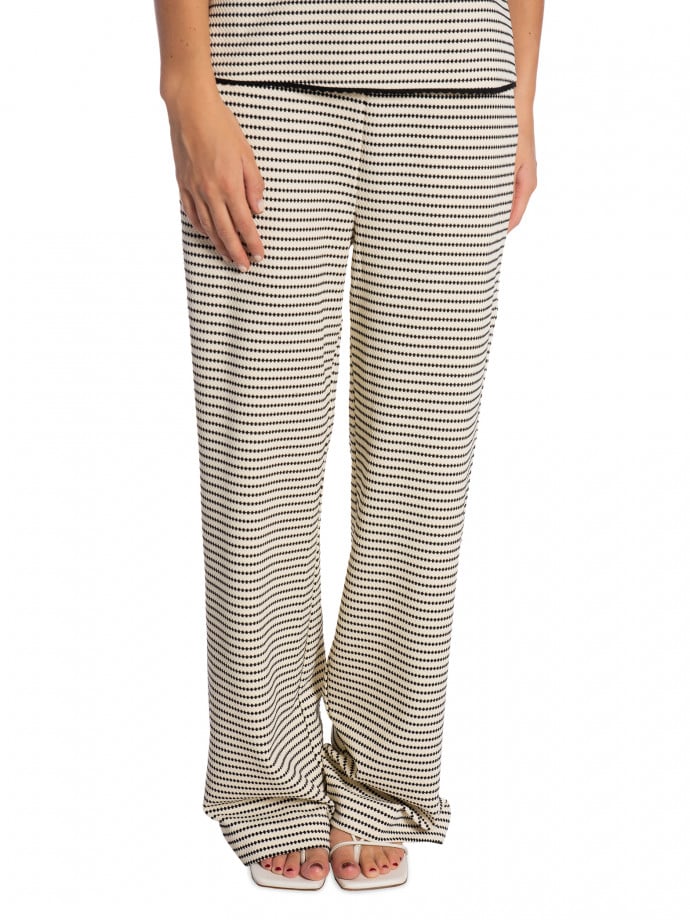 MINUS BYXA MAKI HIGH BLACK STRIPED