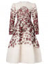 MALINA KLÄNNING LEONI SILK WINE PEONY
